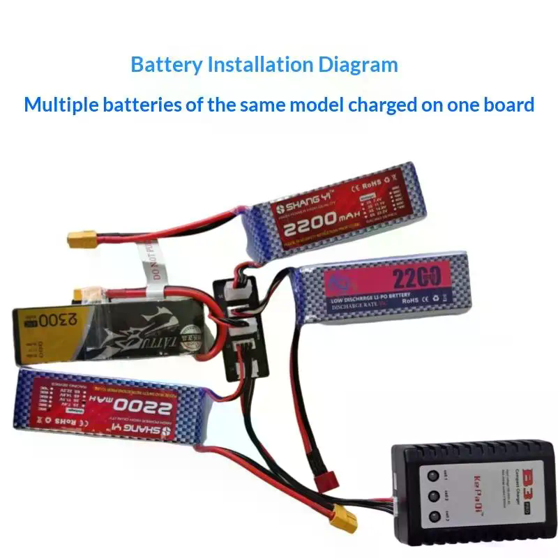 แบตเตอรี่ลิเธียมโพลิเมอร์แบบชา - 12S Lipo Battery Balancing Board บทวิจารณ์และราคา
