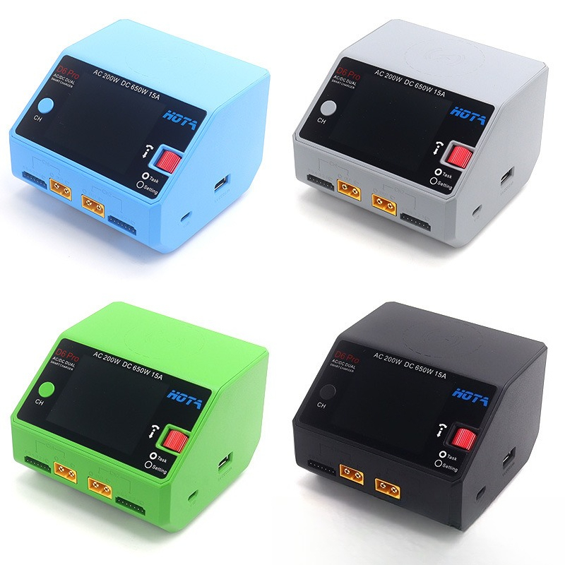 เครื่องชาร์จแบตเตอรี่ HOTA D6  - Hota D6 Pro Dual Lipo Charger บทวิจารณ์และราคา