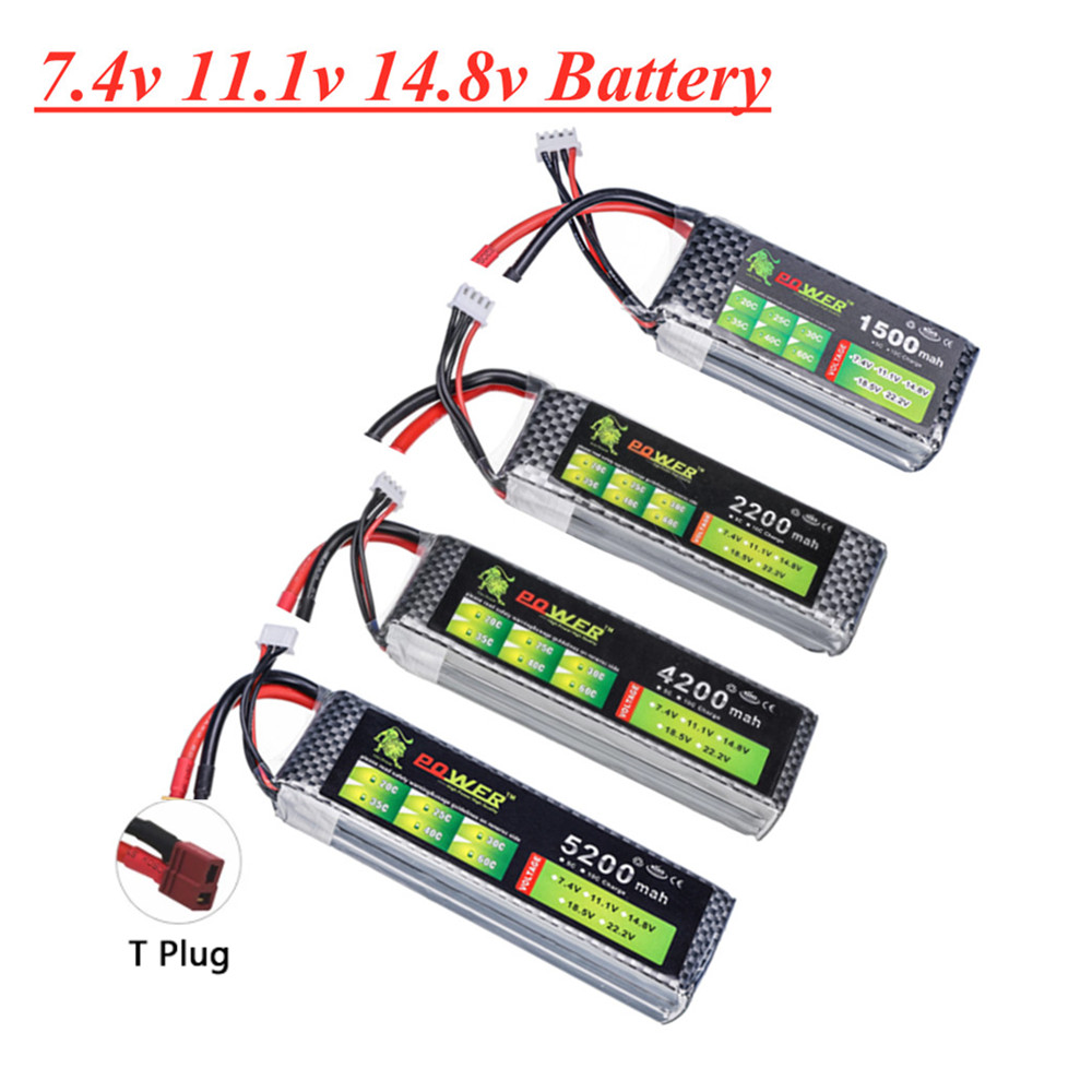 แบตเตอรี่ Lipo 2S 3S 4S 1500mA - 4S Lipo Battery 14.8V 6000Mah บทวิจารณ์และราคา