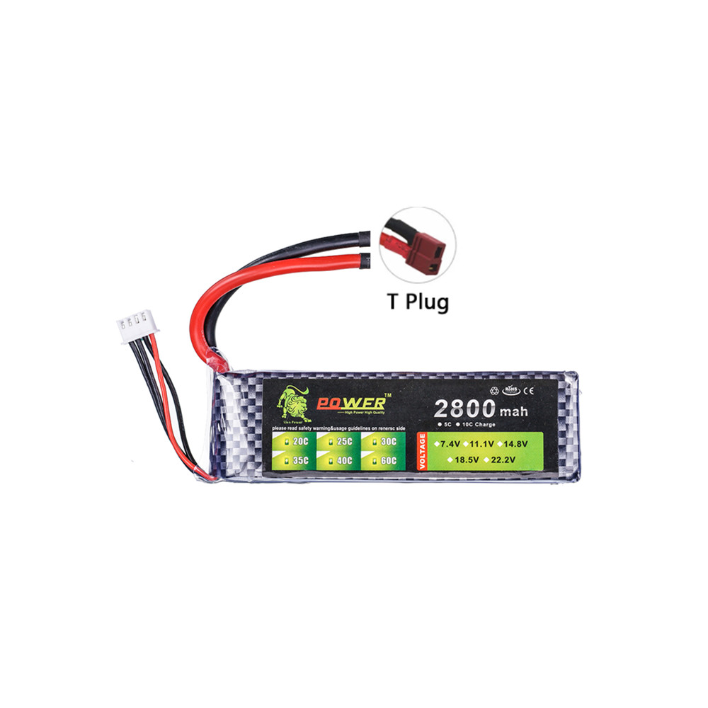 แบตเตอรี่ Lipo 2S 3S 4S 1500mA - 4S Lipo Battery 14.8V 6000Mah บทวิจารณ์และราคา