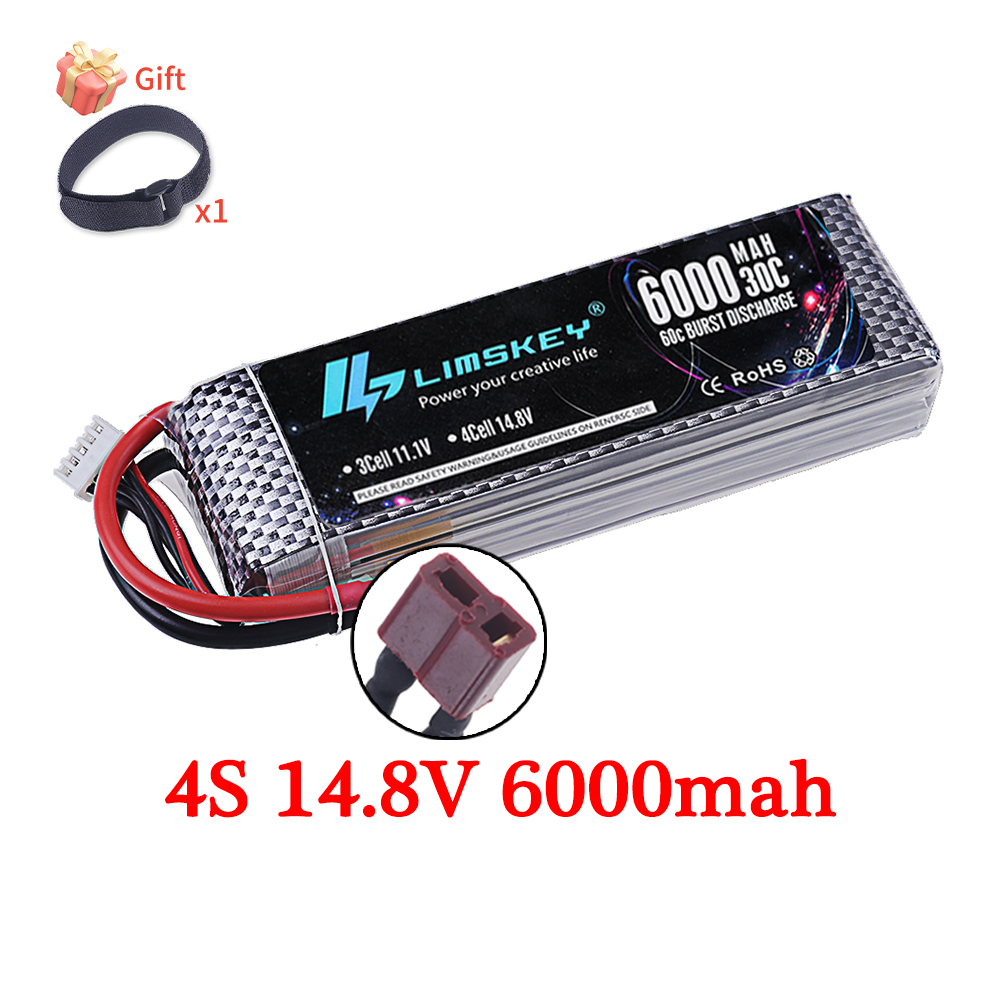 7.4V 11.1V 14.8V 22.2V 6000mAh - 4S Lipo Battery 14.8V 6000Mah บทวิจารณ์และราคา