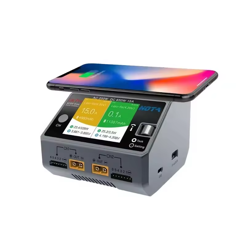 เครื่องชาร์จ HOTA D6 Pro AC 20 - Hota D6 Pro Dual Lipo Charger บทวิจารณ์และราคา
