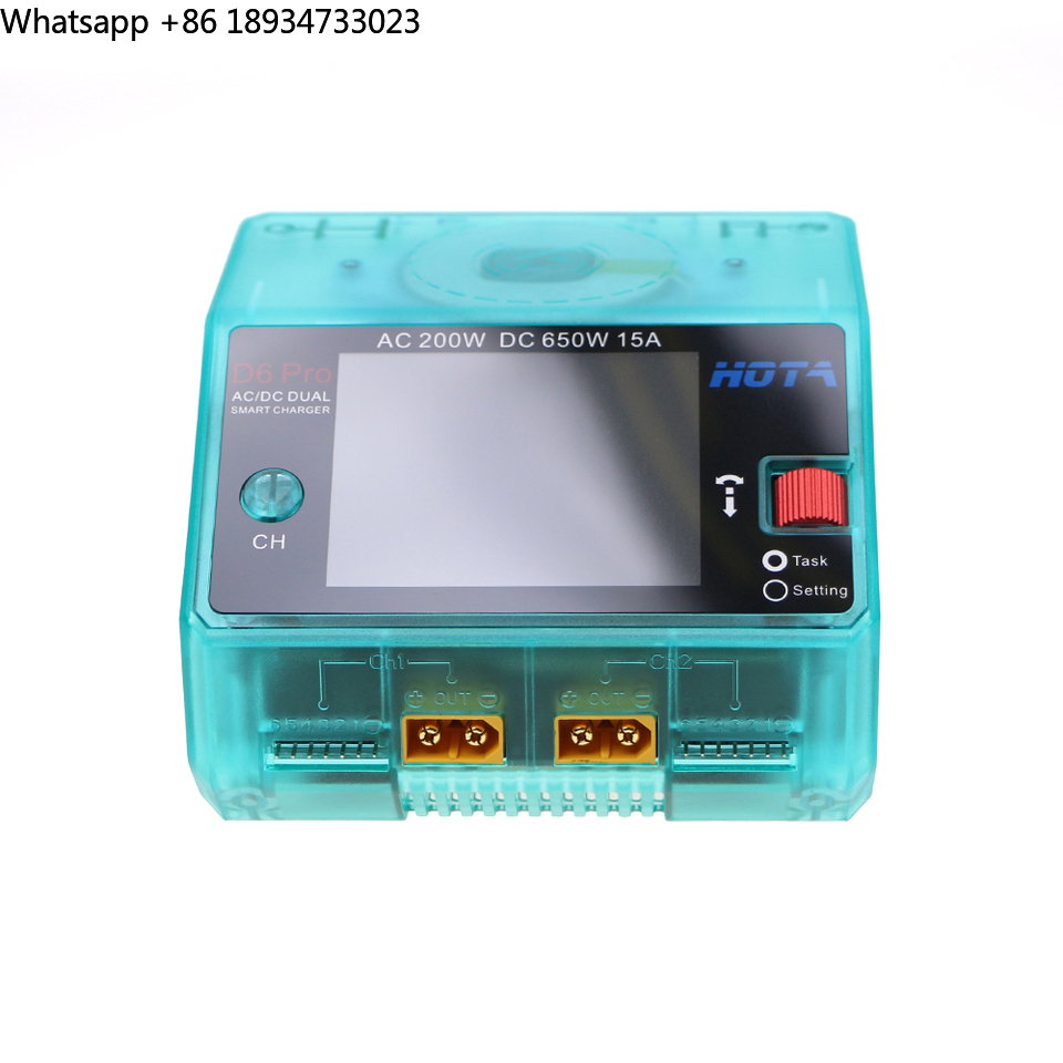 เครื่องชาร์จอัจฉริยะ HOTA D6 P - Hota D6 Pro Dual Lipo Charger บทวิจารณ์และราคา