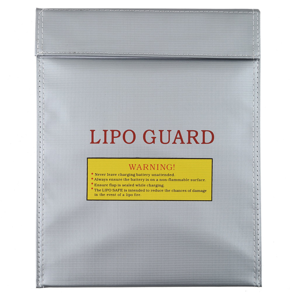 กระเป๋าเก็บแบตเตอรี่ลิโพแบบมือ - Lipo Battery Fireproof Safety Charge Box บทวิจารณ์และราคา