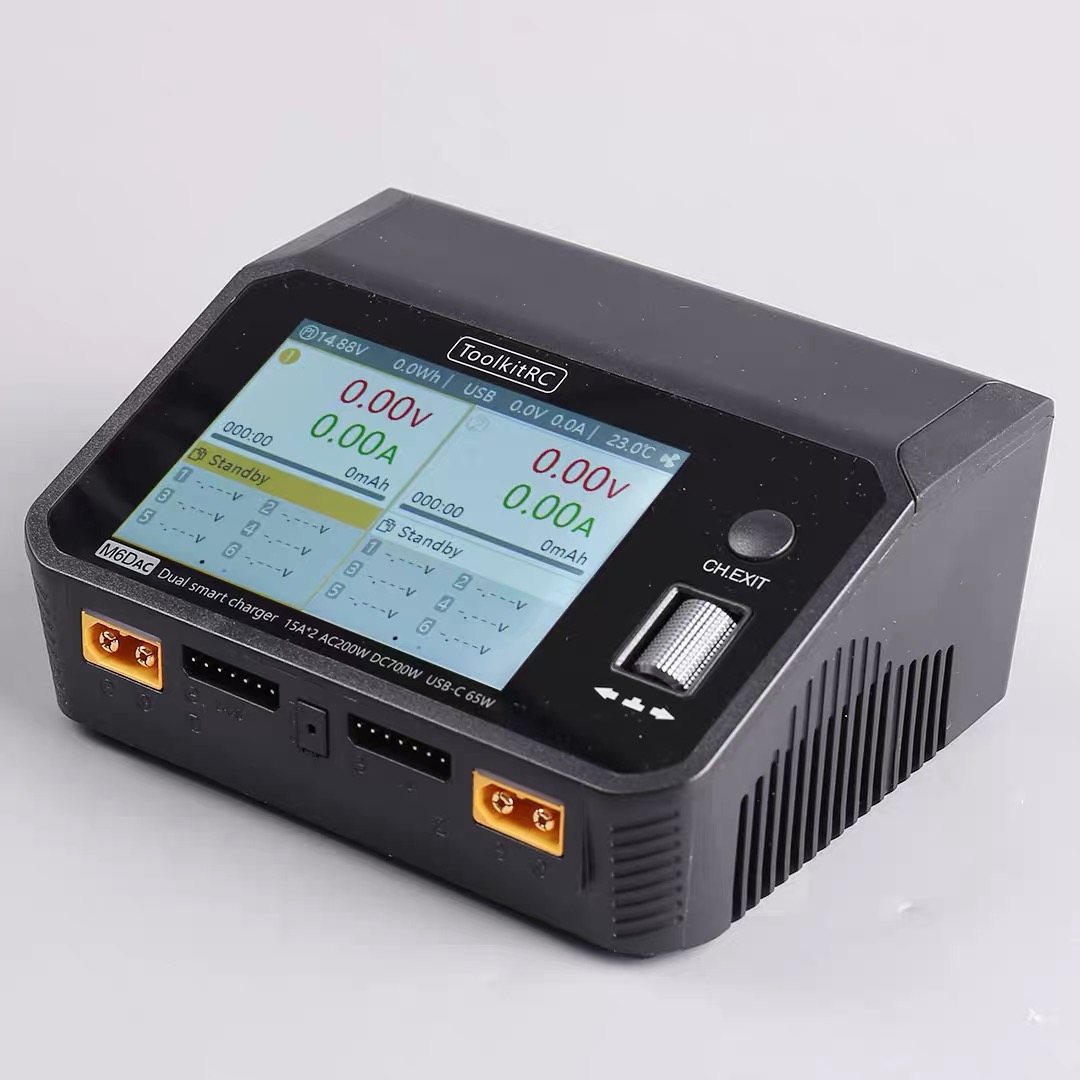 ชุดเครื่องมือชาร์จแบตเตอรี่ To - Toolkitrc M6Dac Smart Charger บทวิจารณ์และราคา